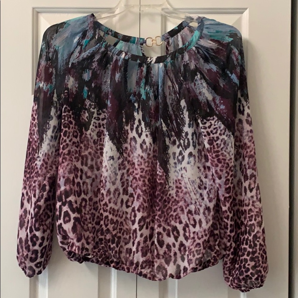 Jennifer Lopez 3/4 sleeve blouse